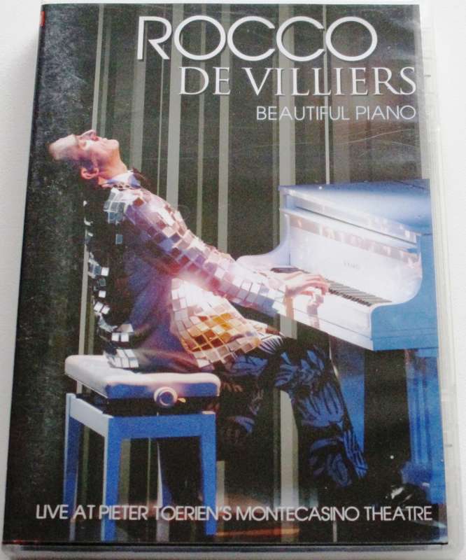 ROCCO DE VILLIERS Beautiful Piano DVD [SA Afrikaans shelf]