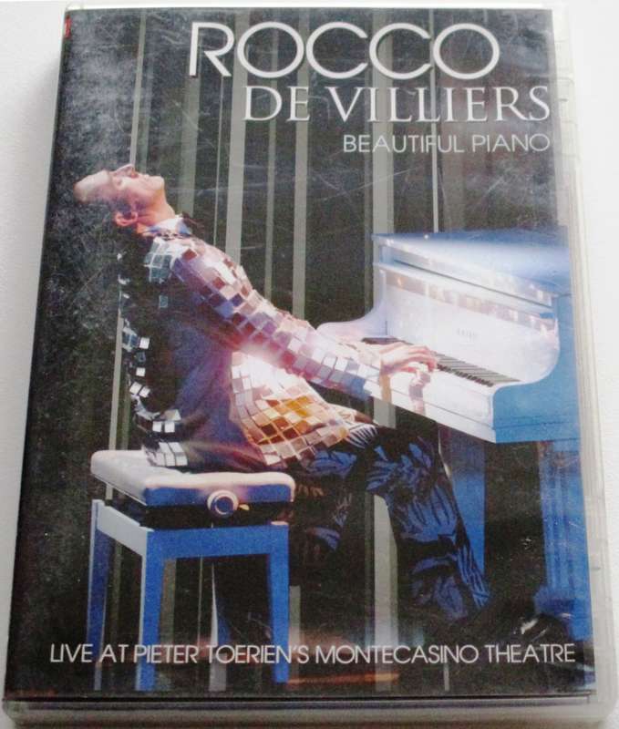 ROCCO DE VILLIERS Beautiful Piano DVD [SA Afrikaans shelf]