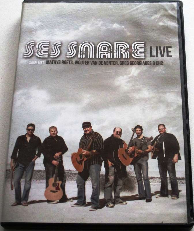 SES SNARE Live met Mathys Roets Wouter van de Venter etc DVD [SA Afrikaans shelf]