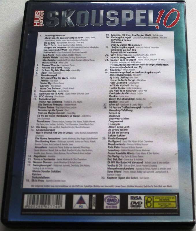 SKOUSPEL 10 2009 DVD [SA Afrikaans shelf]