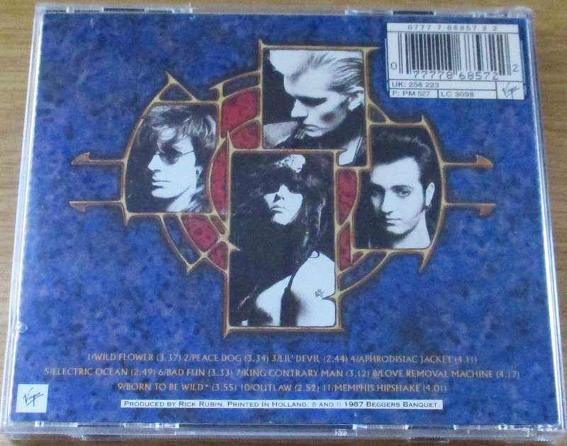 THE CULT Electric CD [Gx12]