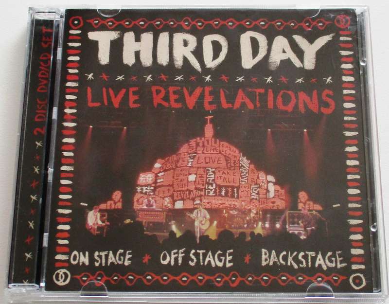 CHRISTIAN ROCK/METAL: THIRD DAY Live Revelations CD+DVD [BB SHELF C/R/M]