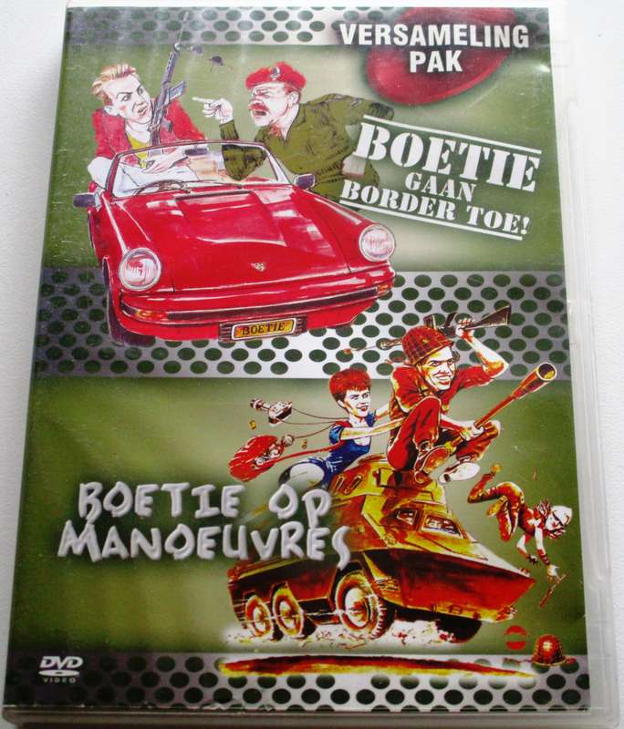 BOETIE OP MANOEUVRES / BOETIE GAAN BORDER TOE DVD [SA Afrikaans shelf]