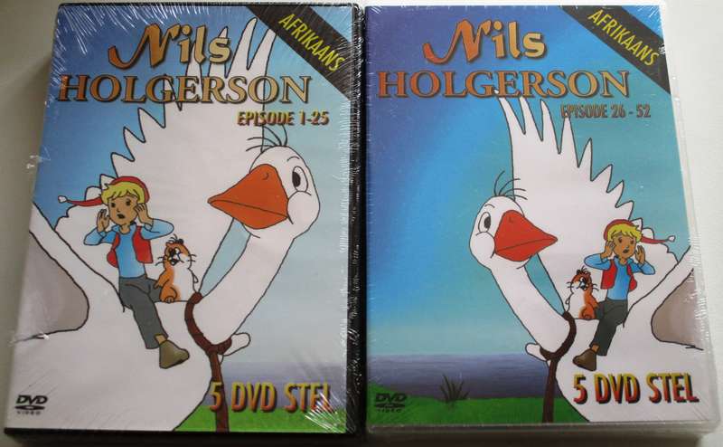 NILS HOLGERSON Episode 1-25 + Episode 26-52 DVD BOX SETS [Box Set shelf]
