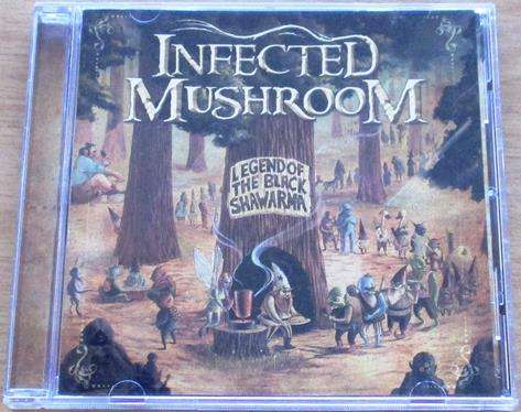 INFECTED MUSHROOM Legend Of The Black Shawarma CD  [Shelf G x 22]