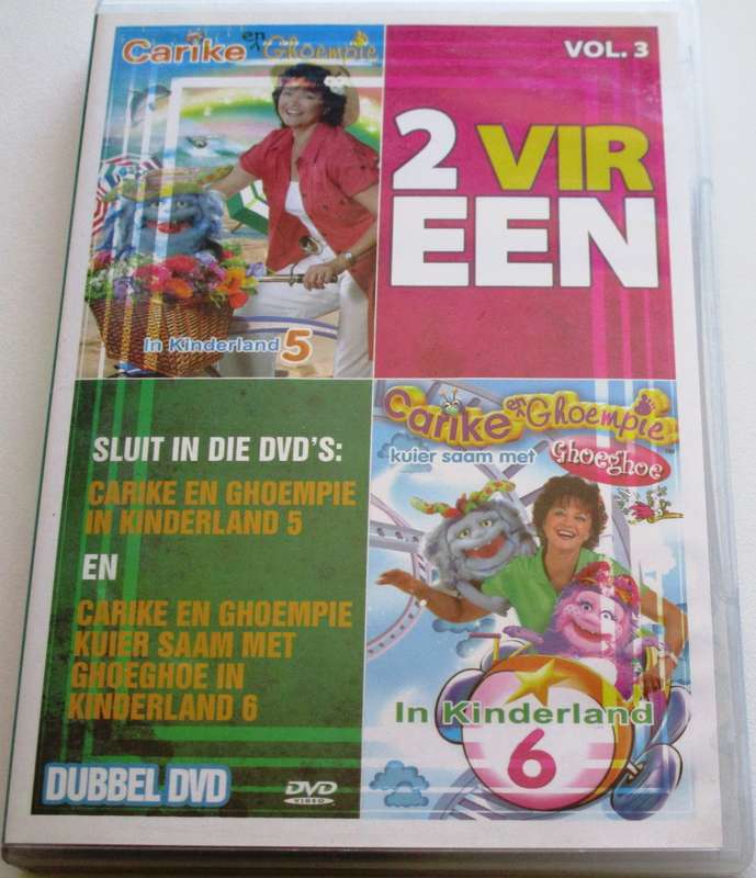 CARIKE en GHOEMPIE IN KINDERLAND 5 + 6  2xDVD [Box Set shelf]