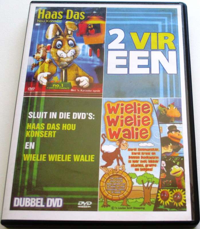HAAS DAS + WIELIE WIELIE WALIE 2xDVD [Box Set shelf]