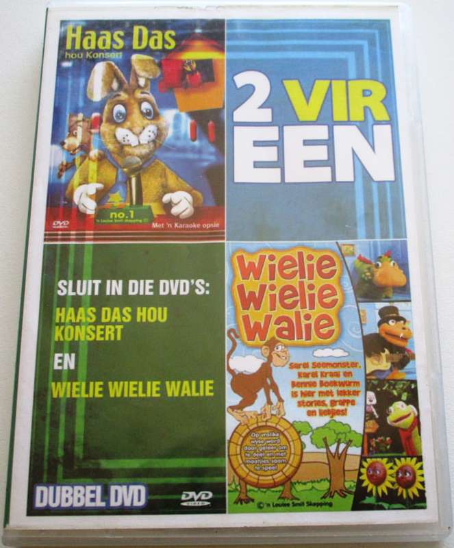 HAAS DAS + WIELIE WIELIE WALIE 2xDVD [Box Set shelf]