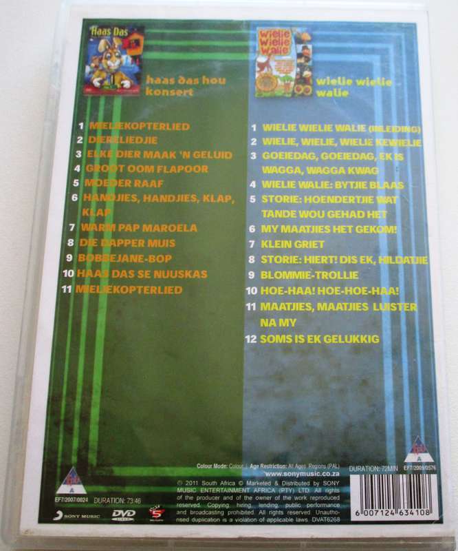 HAAS DAS + WIELIE WIELIE WALIE 2xDVD [Box Set shelf]