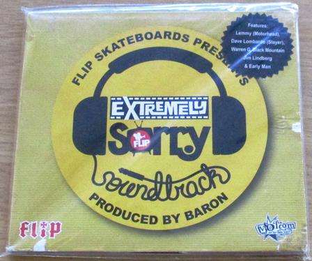 FLIP SKATEBOARDS "Extremely Sorry: Soundtrack CD [Gx4]