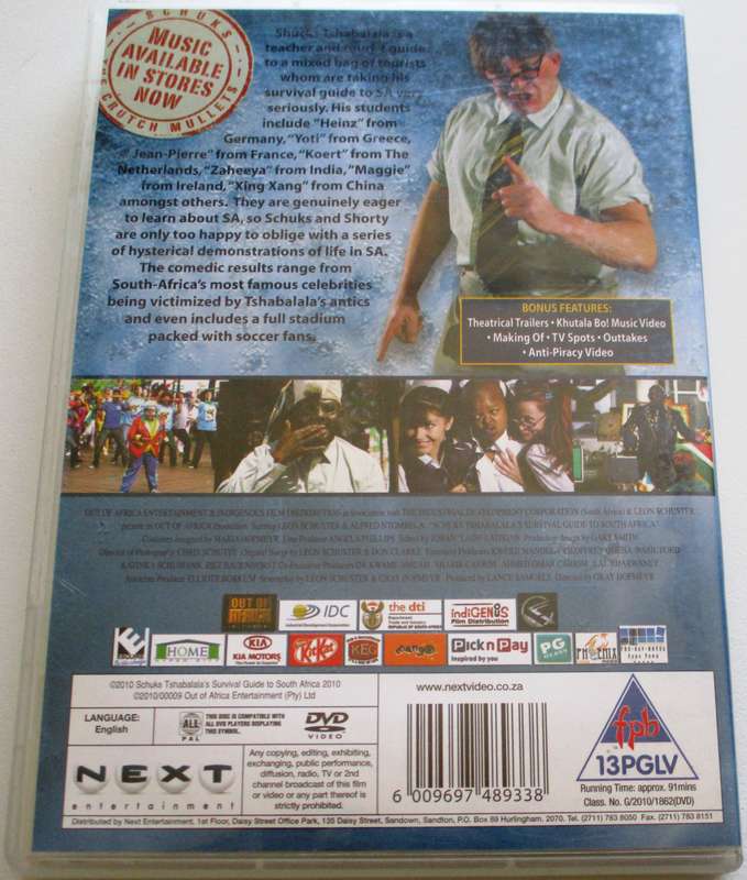 Schuks Tshabalala's Survival Guide to South Africa Leon Schuster DVD [SA Shelf]
