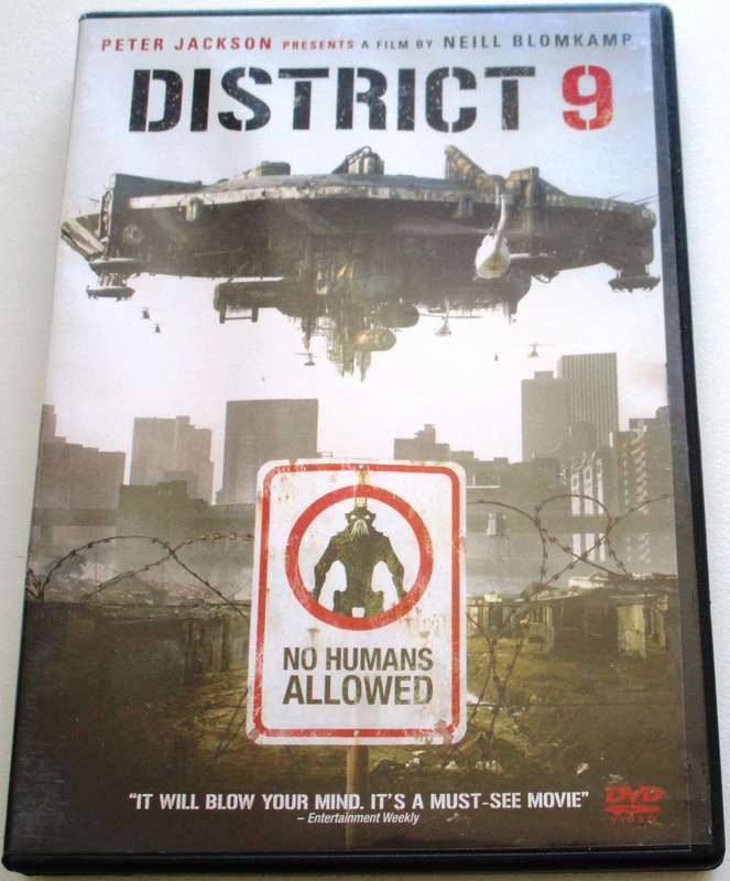 DISTRICT 9 DVD [SA Shelf] EX