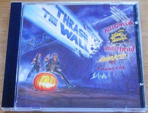 THRASH THE WALL CD [Gx7] Helloween King Diamond Motorhead Annihilator Sodom