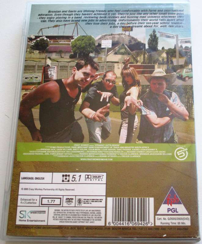 STRAIGHT OUTTA BENONI DVD [SA Shelf]