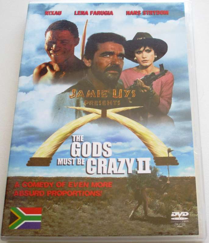THE GODS MUST BE CRAZY II DVD [SA Shelf]