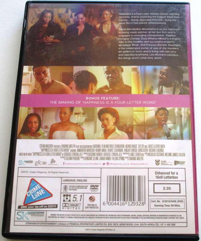 HAPPINESS IS A  FOUR LETTER WORD DVD [SA Shelf]