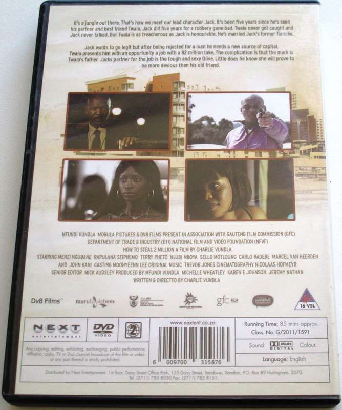 HOW TO STEAL 2 MILLION DVD [SA Shelf]