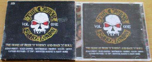 THE CROBAR SOHO LONDON VOL 1 CD [Gx5] Motorhead Judas Priest Probot Carcass Exodus