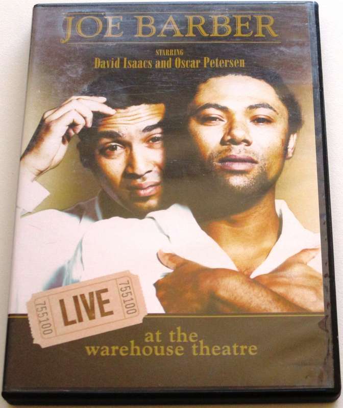 JOE BARBER starring David Isaacs + Oscar Peterson DVD [SA Shelf]