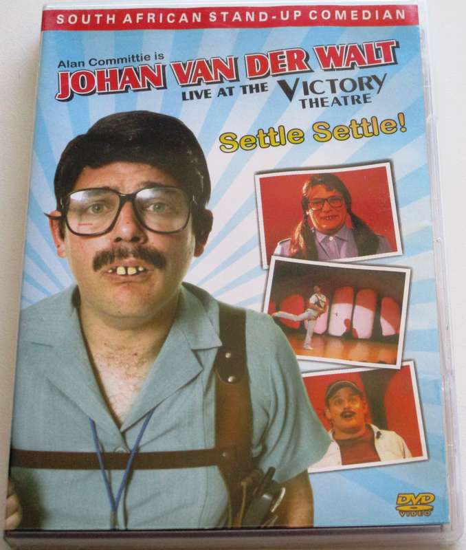 JOHAN VAN DER WALT Live at the Victory Theatre DVD [SA Shelf]