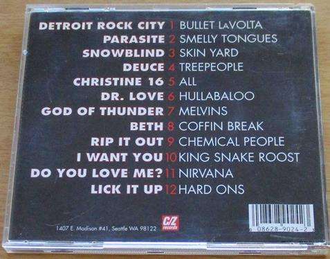 HARD TO BELIEVE A KISS COVERS COMPILATION CD [Shelf Gx3] Melvins Nirvana