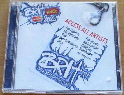 BRIT AWARDS 2003 CD [Shelf Gx3] Foo Fighters Oasis Nickelback Norah Jones Missy Elliot