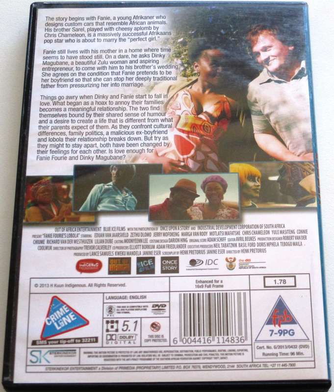 FANIE FOURIE'S LOBOLA DVD [SA Shelf]