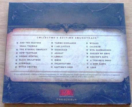 DIABLO Collector's Edition digipak O.S.T. CD [Gx7]