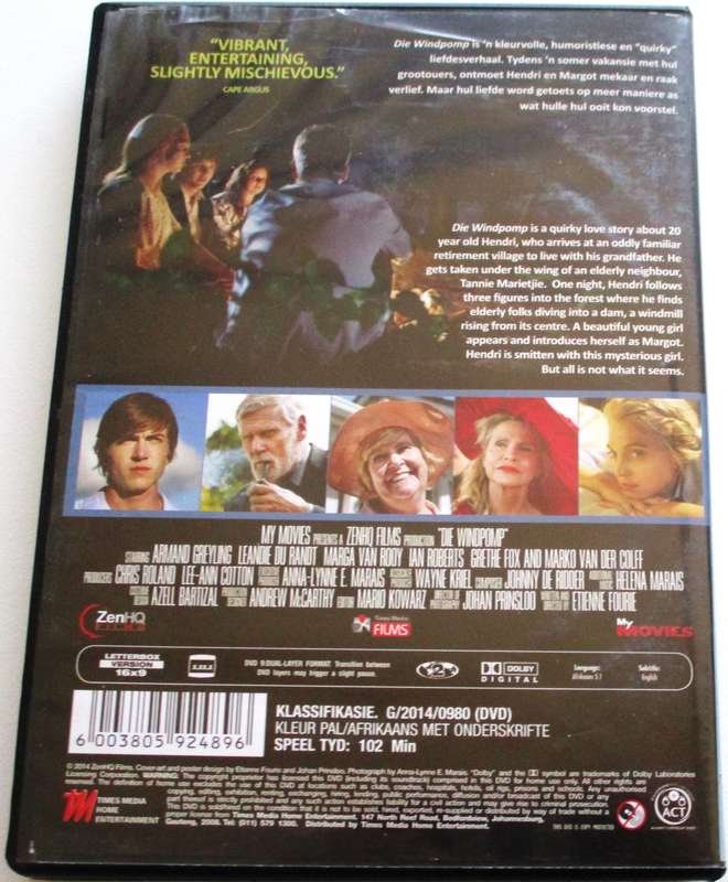 DIE WINDPOMP DVD [SA Shelf]