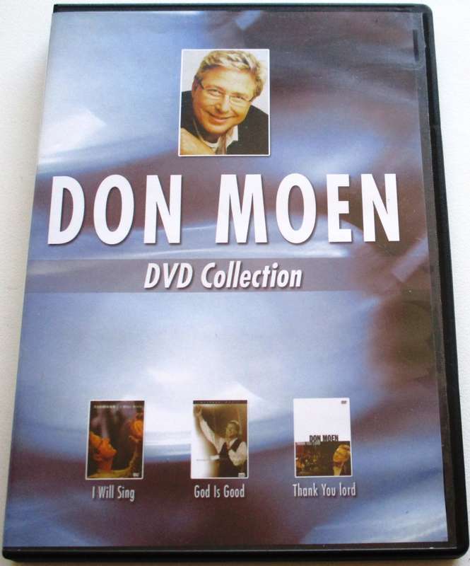 DON MOEN I Will Sing / God is Good / Thank you Lord DVD [SA Shelf]