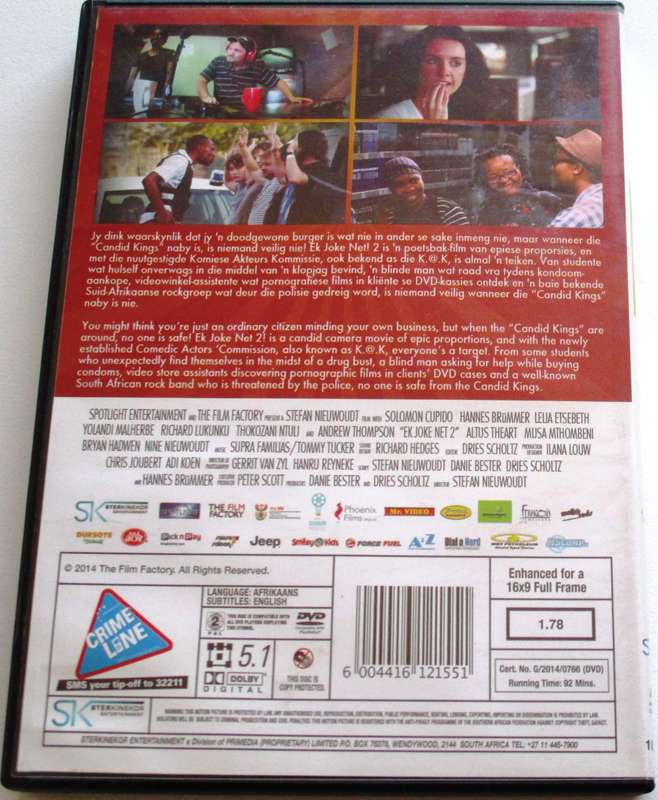 EK JOKE NET 2 DVD [SA Shelf]