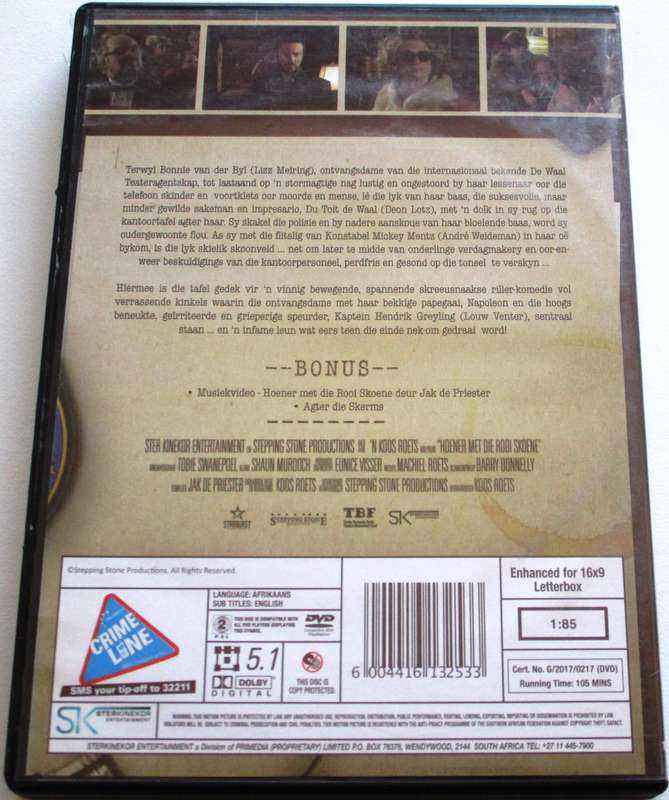 HOENDER MET DIE ROOI SKOENE DVD [SA Shelf]
