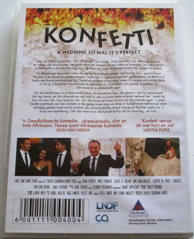 KONFETTI DVD [SA Shelf]