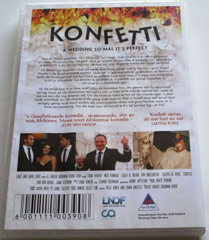 KONFETTI DVD [SA Shelf]