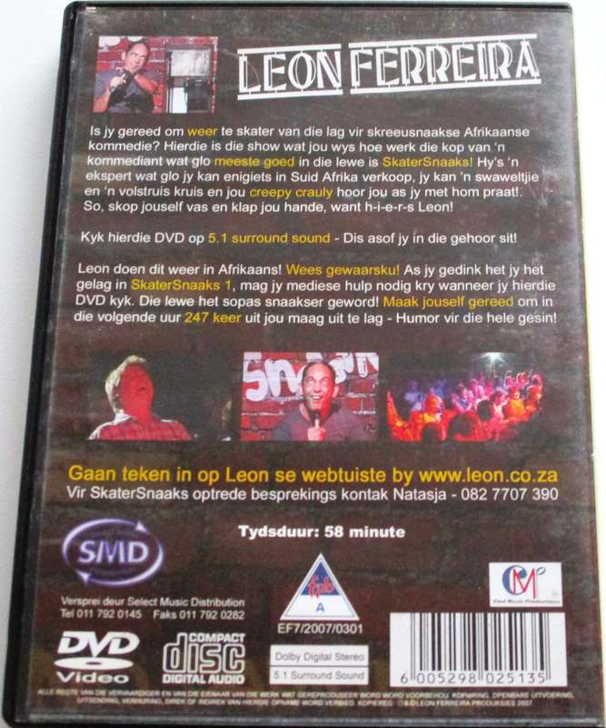 LEON FERREIRA 2 DVD+CD [SA Shelf]