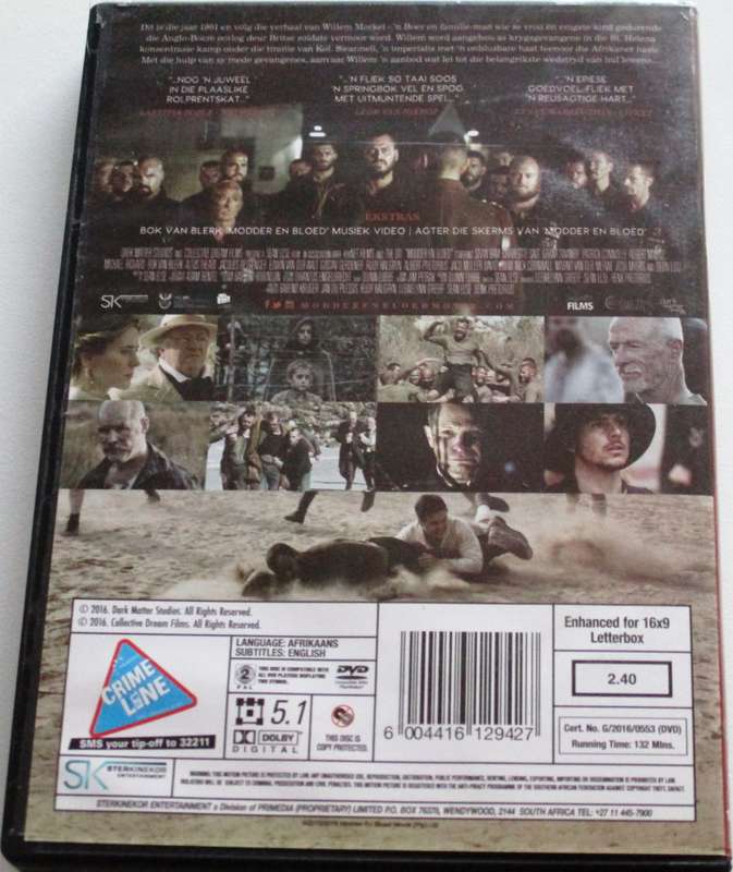 MODDER EN BLOED DVD [SA Shelf]