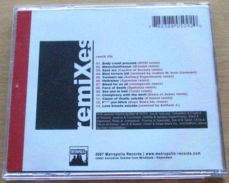 SUICIDE COMMANDO X 20 Remixes CD [Gx30]