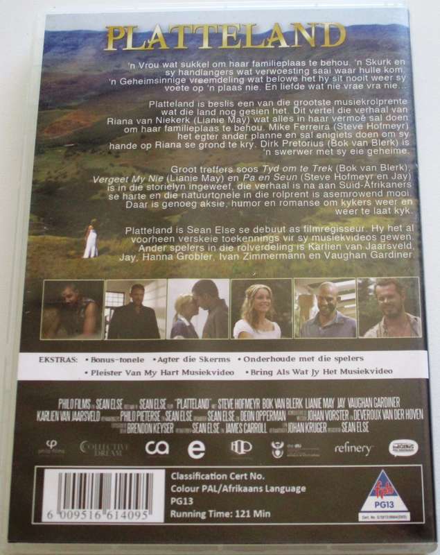 PLATTELAND DVD [SA Shelf]