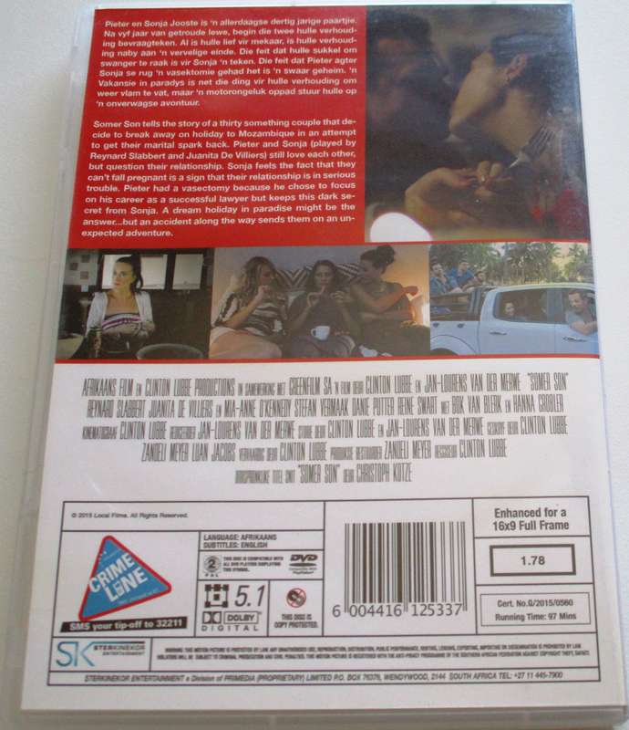 SOMER SON DVD [SA Shelf]