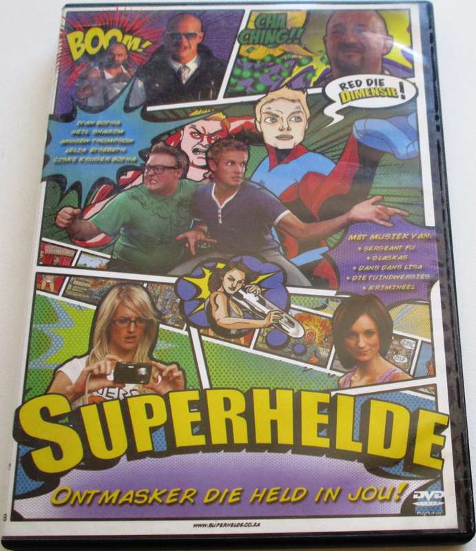 SUPERHELDE Ontmasker die Held in Jou! DVD [SA Shelf]