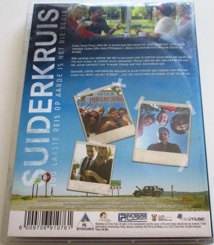 SUIDERKRUIS Die Laaste Reis op Aarde is net doe Begin DVD [SA Shelf]