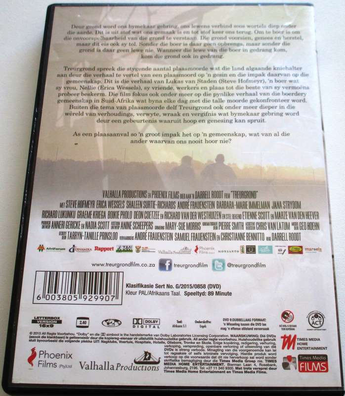 TREURGROND DVD [SA Shelf]