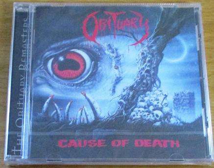 OBITUARY Cause of Death with Bonus Tracks CD