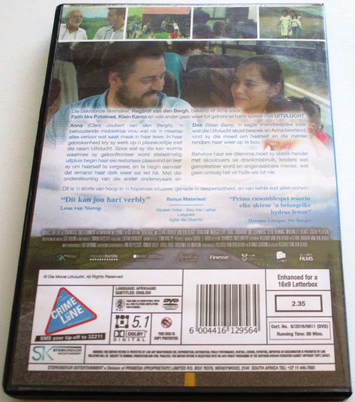 UITVLUCHT DVD [SA Shelf]