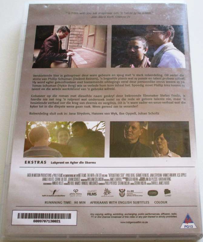 VERSKIETENDE STER DVD [SA Shelf]