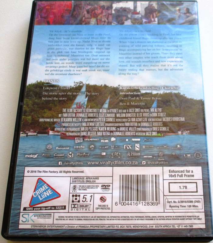 VIR ALTYD DVD [SA Shelf]