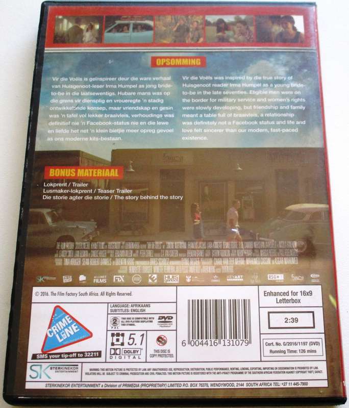 VIR DIE VOELS DVD [SA Shelf]