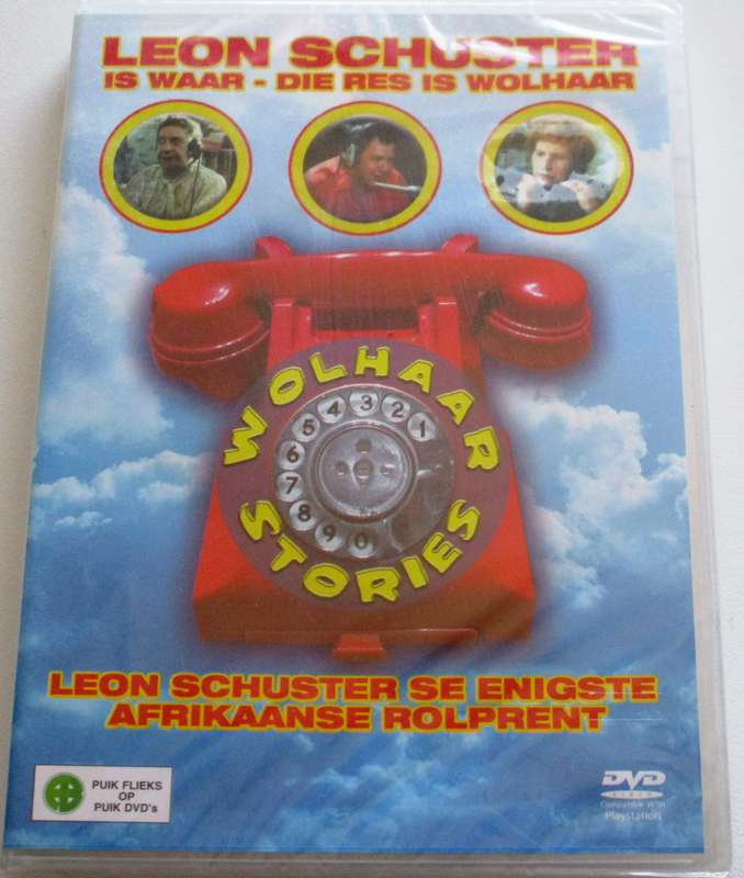 LEON SCHUSTER Is Waar - Die Res is Wolhaar DVD [SA Shelf]