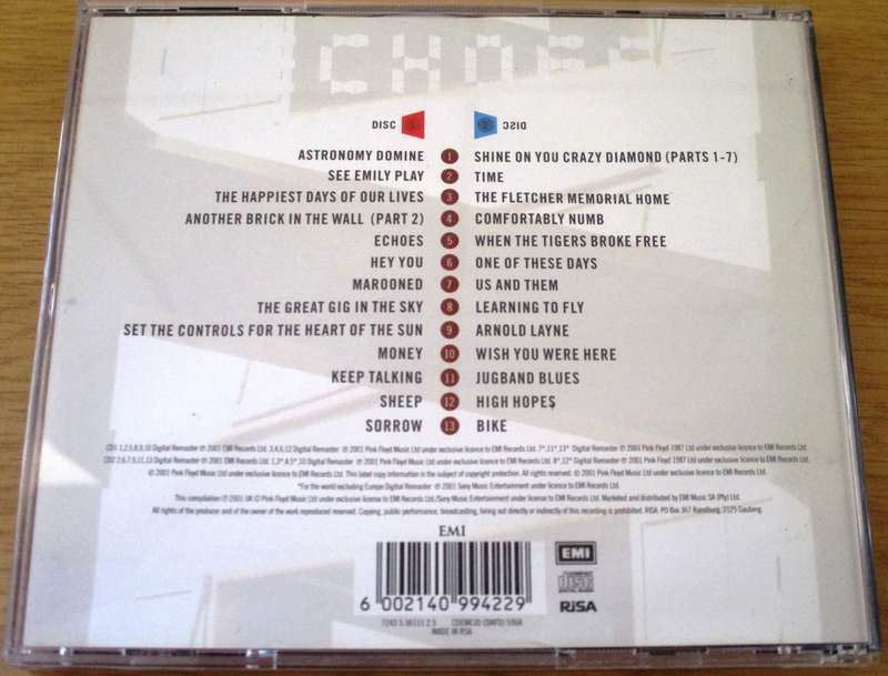 PINK FLOYD Echoes The Best Of 2xCD