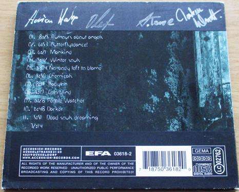 DIARY OF DREAMS One of 18 Angels CD [Shelf Gx8] Signed by entire band